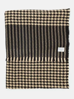Bracewell Black & Brown Blanket Scarf<Joules Best