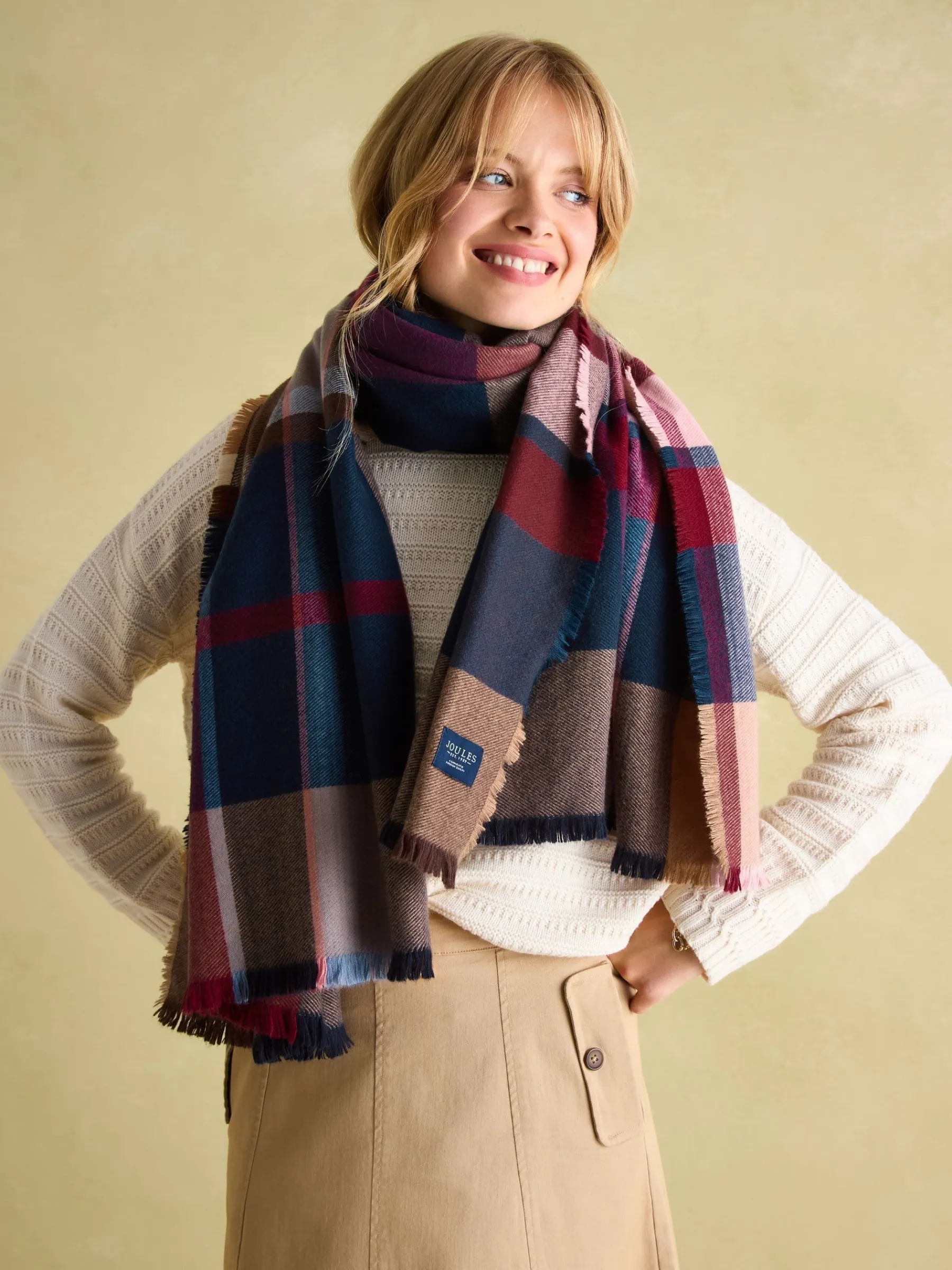Bracewell Blanket Scarf<Joules Online