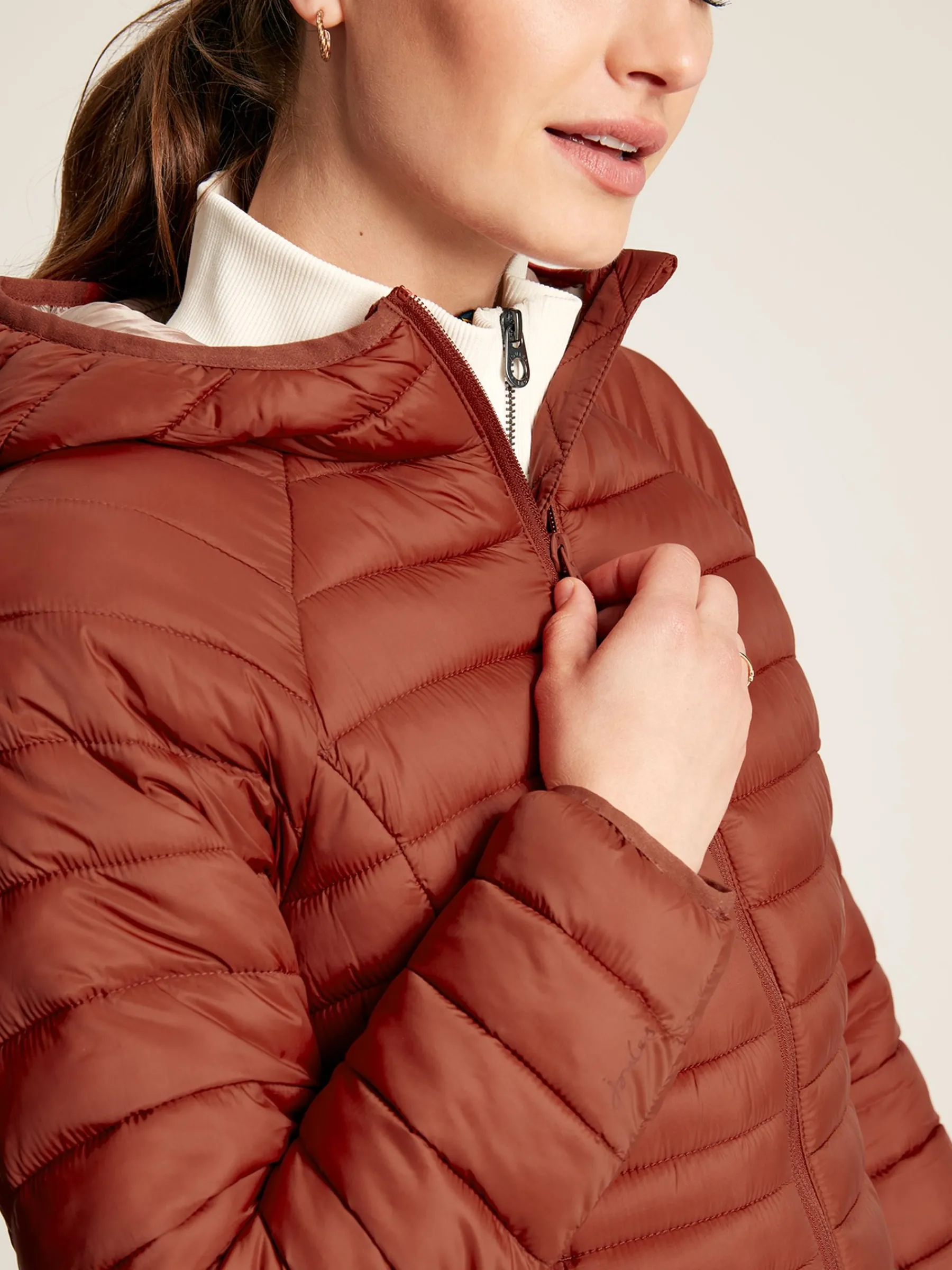 Bramley Showerproof Packable Padded Coat<Joules New