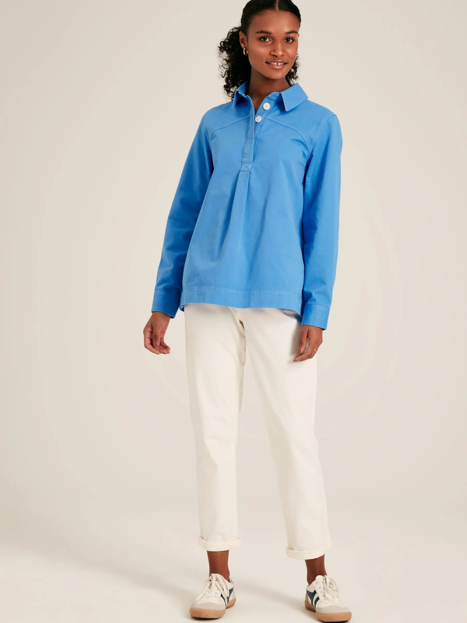 Brinley Cotton Deck Shirt<Joules Online