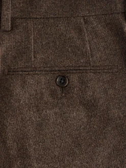 Slim Fit Texture Suit Trousers<Joules