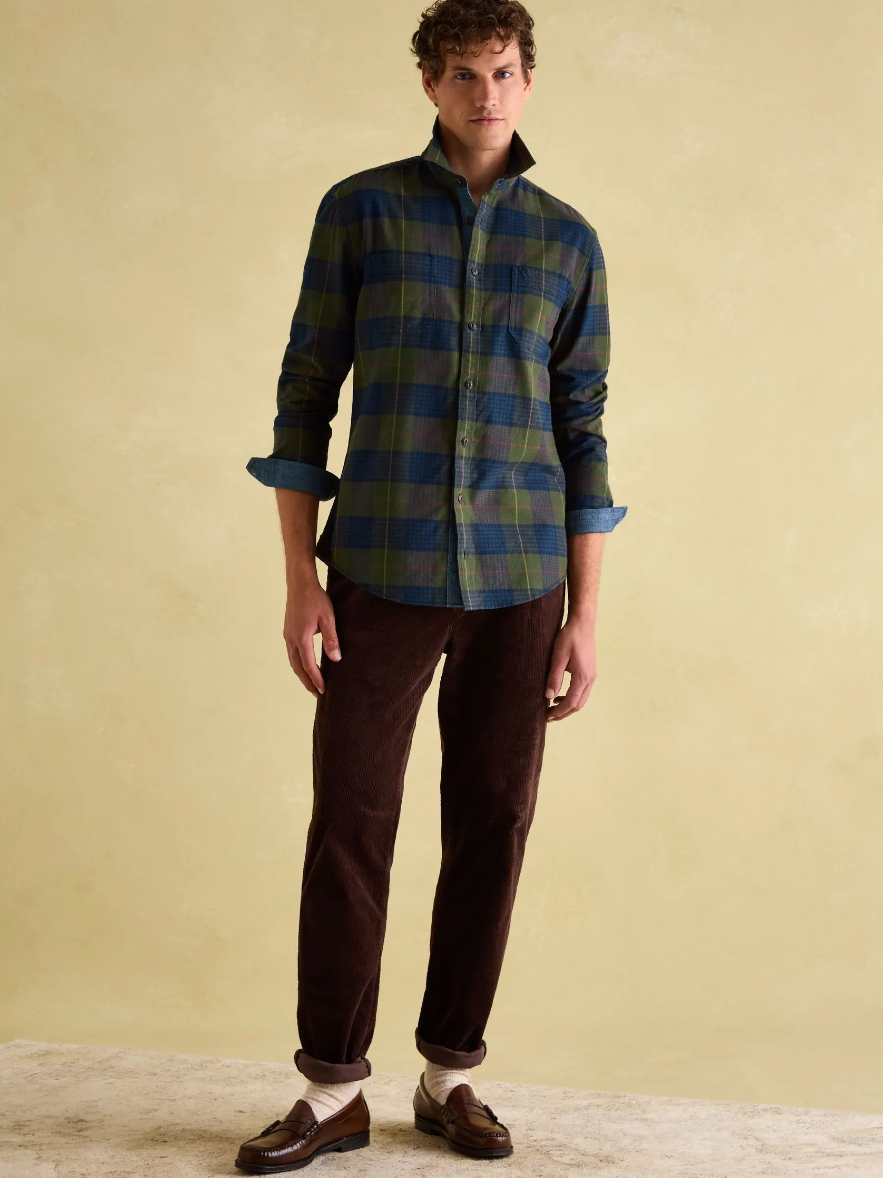 Buchanan Soft Brushed Cotton Check Shirt<Joules Discount