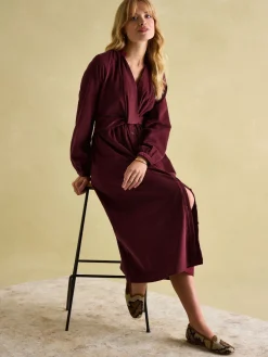 Cara Cord Twisted Front Dress<Joules