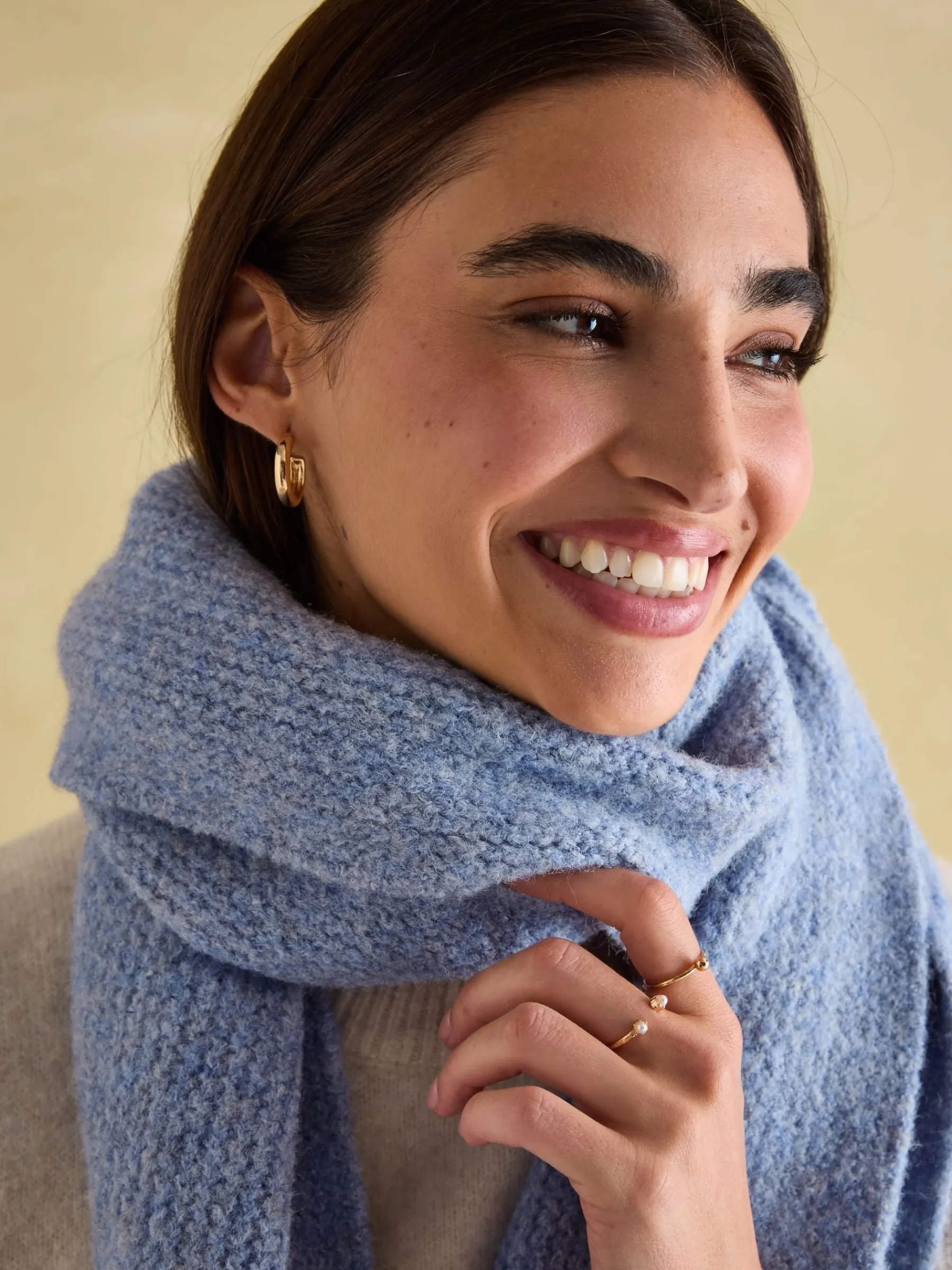 Caversham Knitted Scarf<Joules Clearance