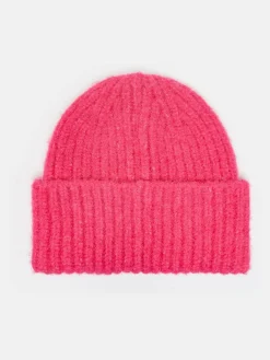 Caversham Bright Pink Beanie Hat<Joules Sale