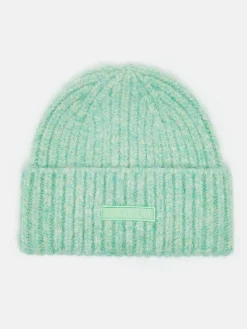 Caversham Mint Green Beanie Hat<Joules