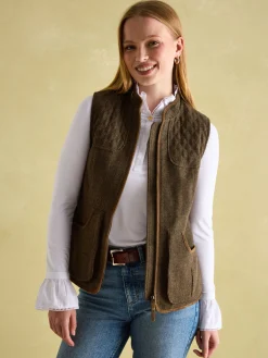 Cawthorne Tweed Gilet<Joules Hot