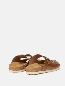 Celeste Tan Brown Double Strap Sandals<Joules Best