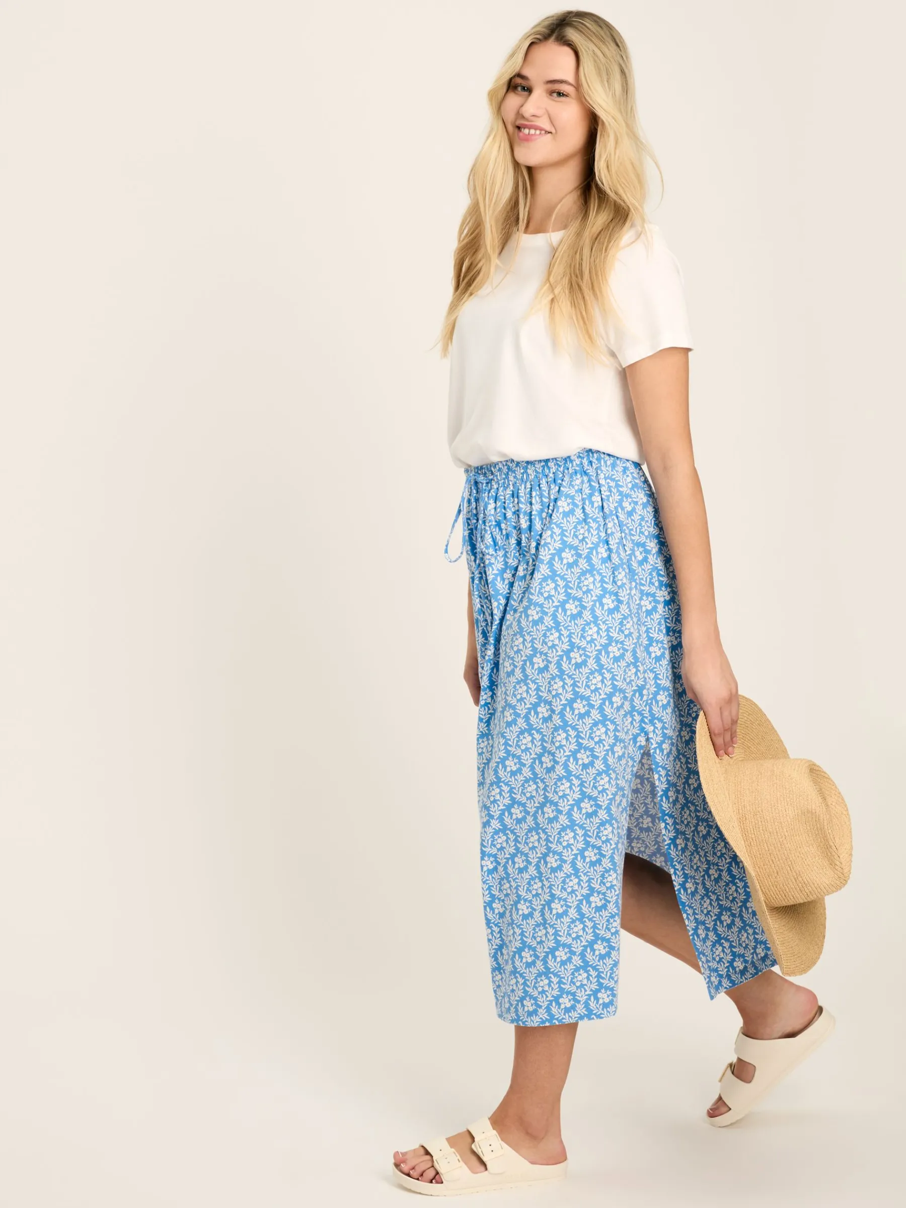 Celia Jersey Midi Skirt<Joules Sale