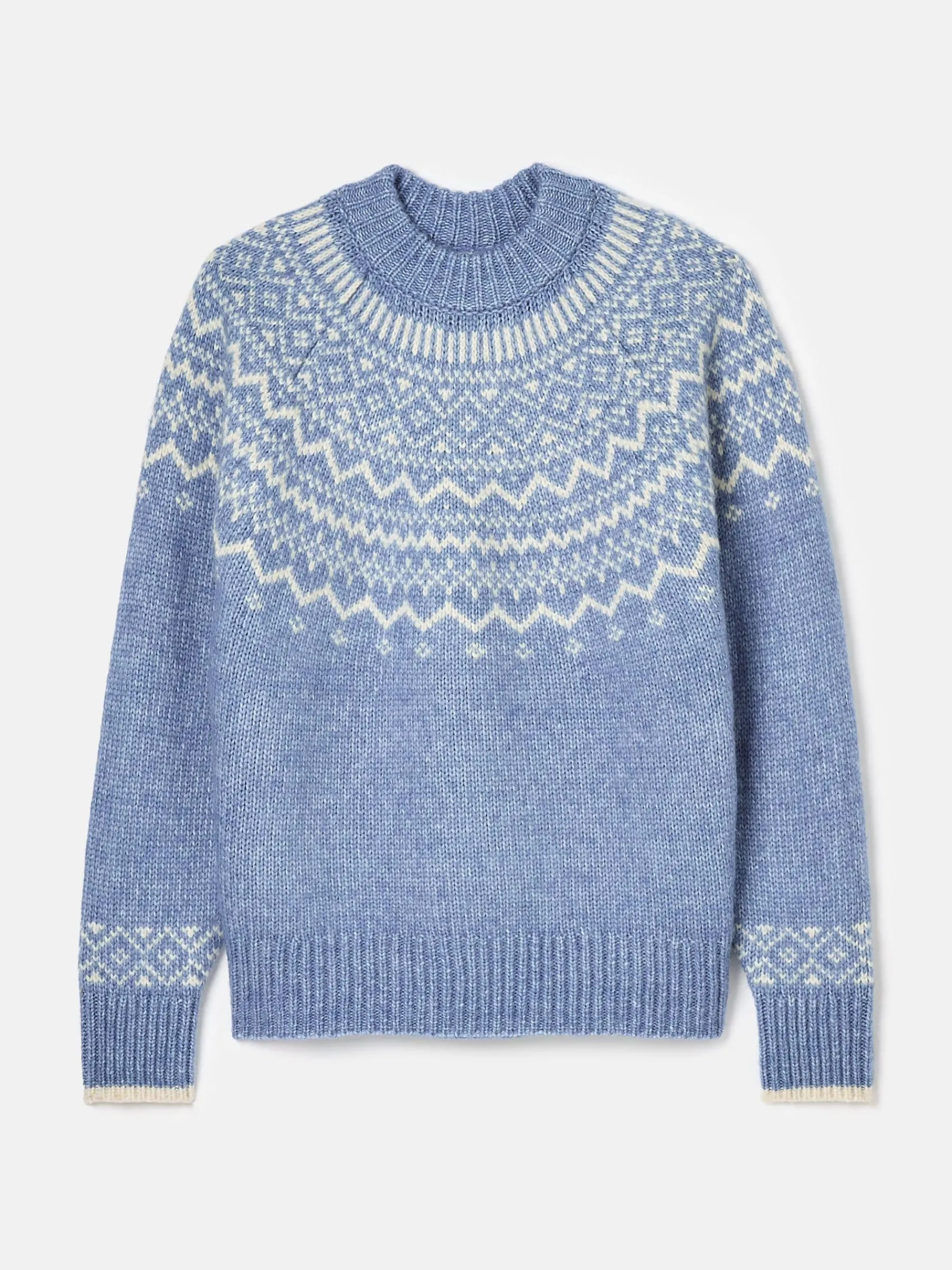 Charlotte Crew Neck Fair Isle Jumper<Joules Outlet