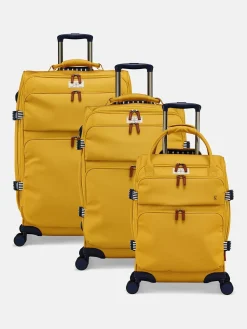 Coast Antique Gold Medium 4 Wheel Soft Suitcase<Joules