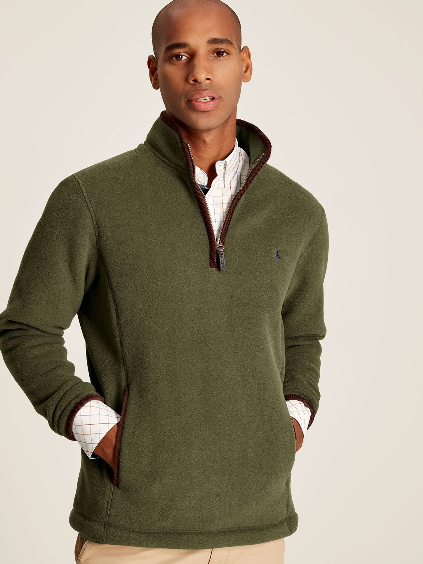 Coxton Quarter Zip Fleece<Joules Best