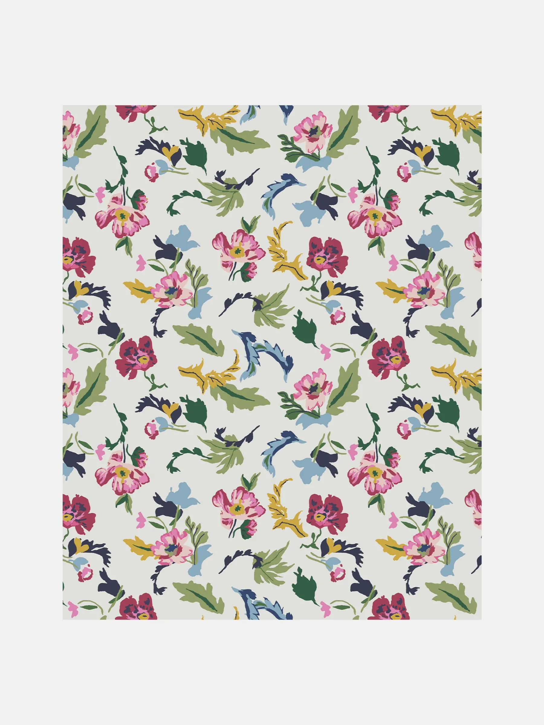 Cambridge Painted Floral 10M Wallpaper<Joules New