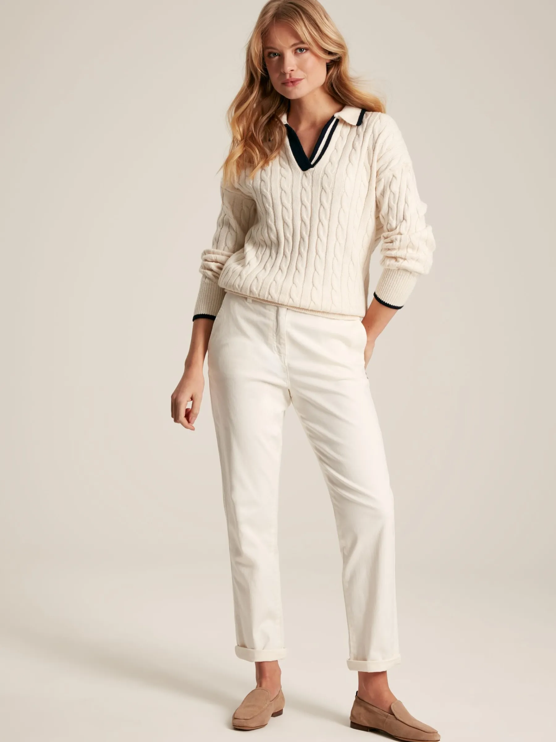 Slim Fit Chino Trousers<Joules