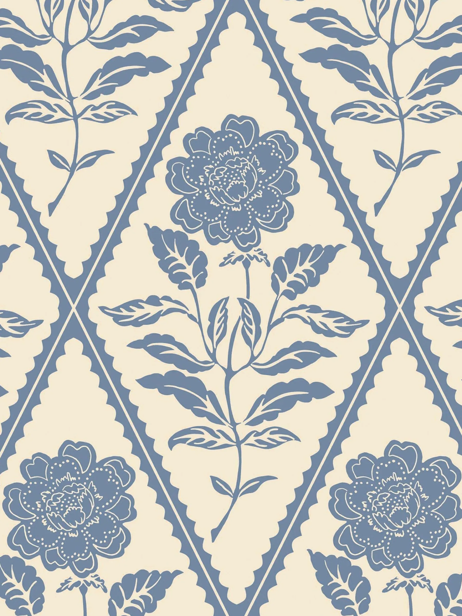 Juliette Floral Print 10M Wallpaper<Joules Best