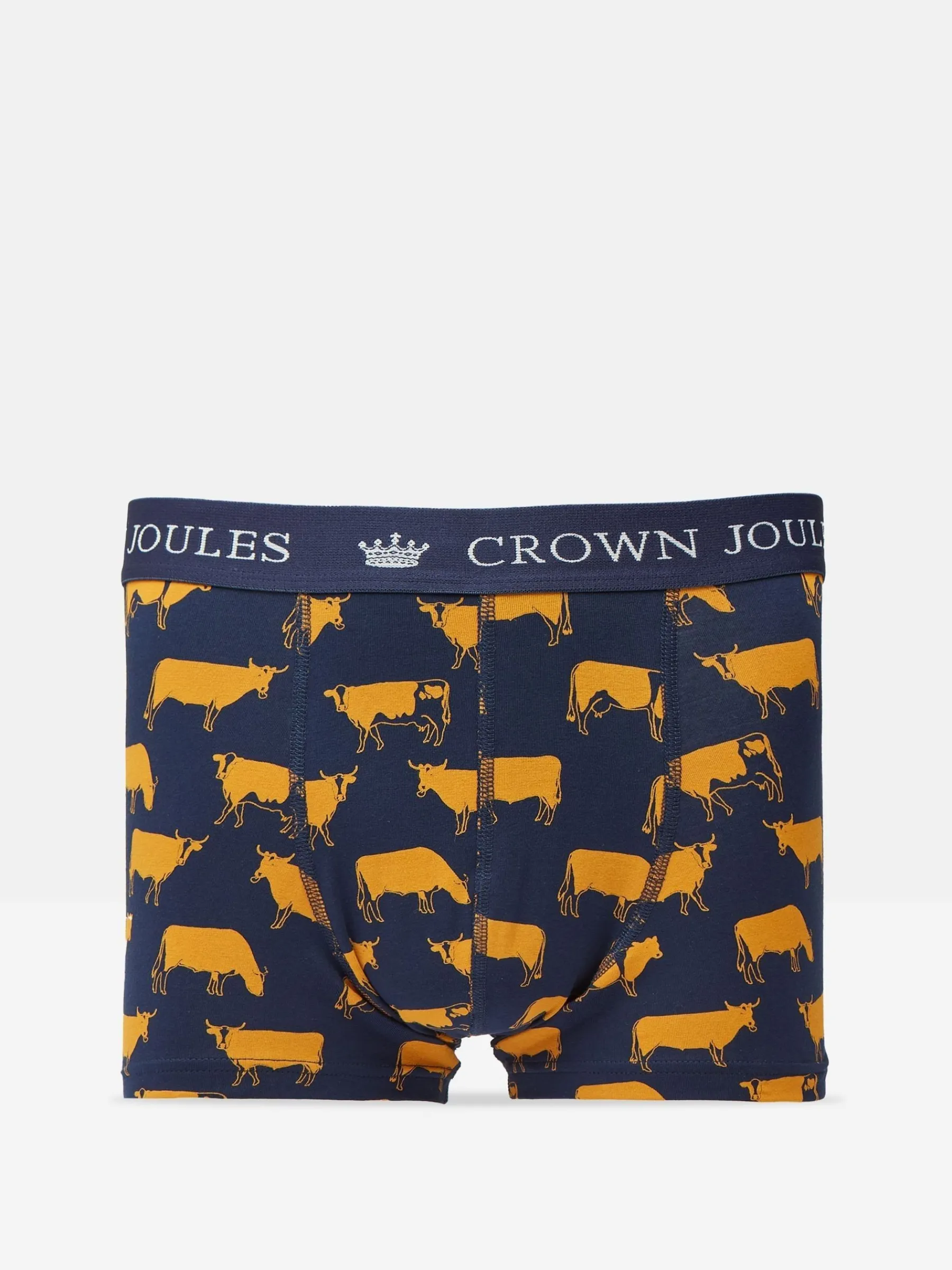 Crown Pack of Two Cotton Boxers<Joules