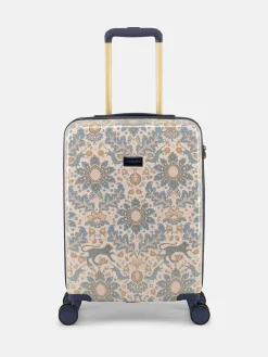 Damask Print Cabin Four Wheel Hard Shell Suitcase<Joules