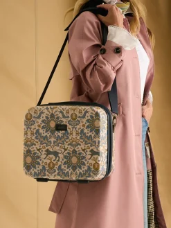 Damask Print Hard Shell Vanity Case<Joules Outlet