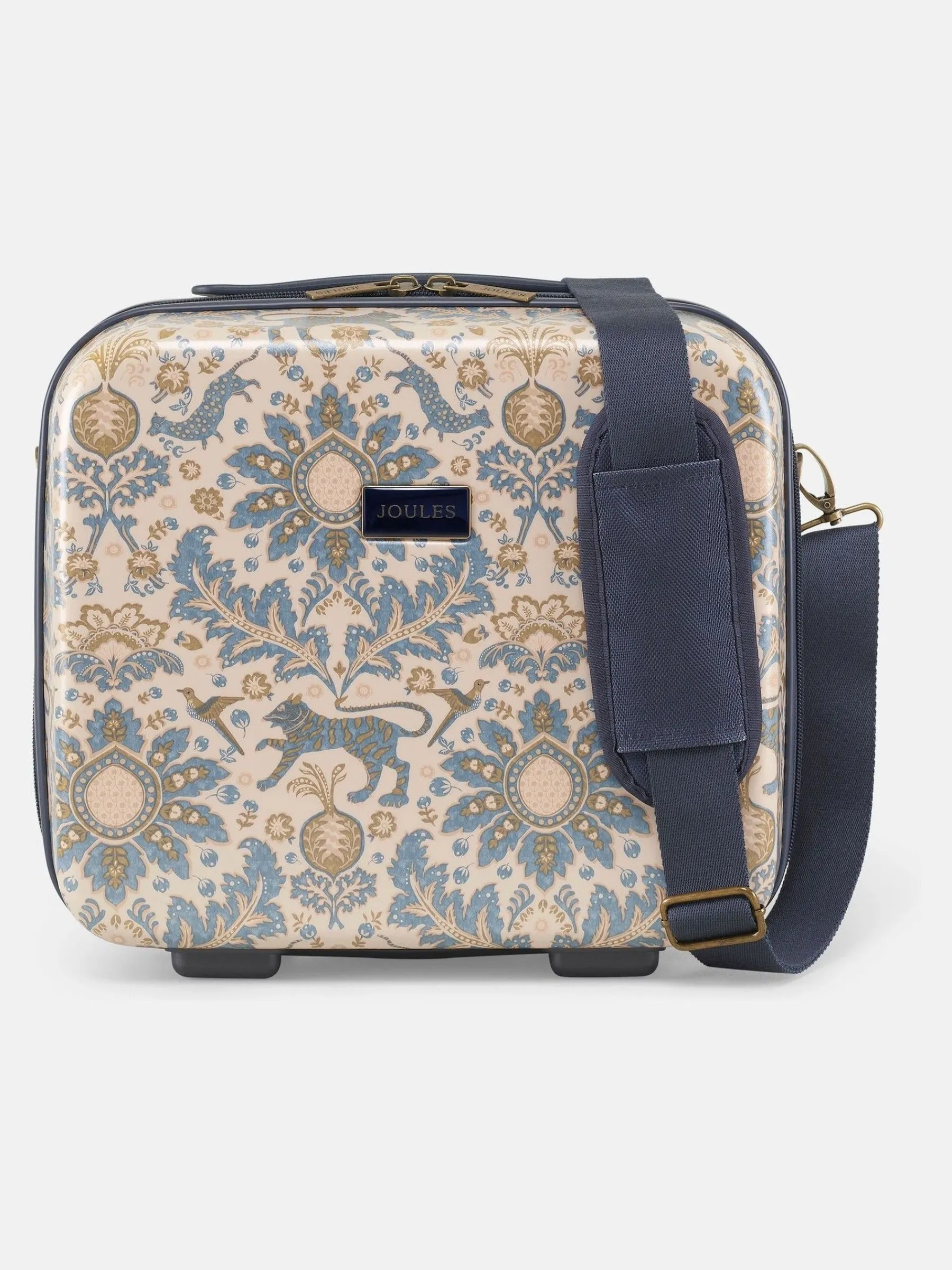 Damask Print Hard Shell Vanity Case<Joules Outlet