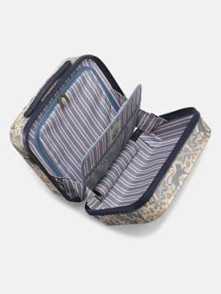 Damask Print Hard Shell Vanity Case<Joules Outlet