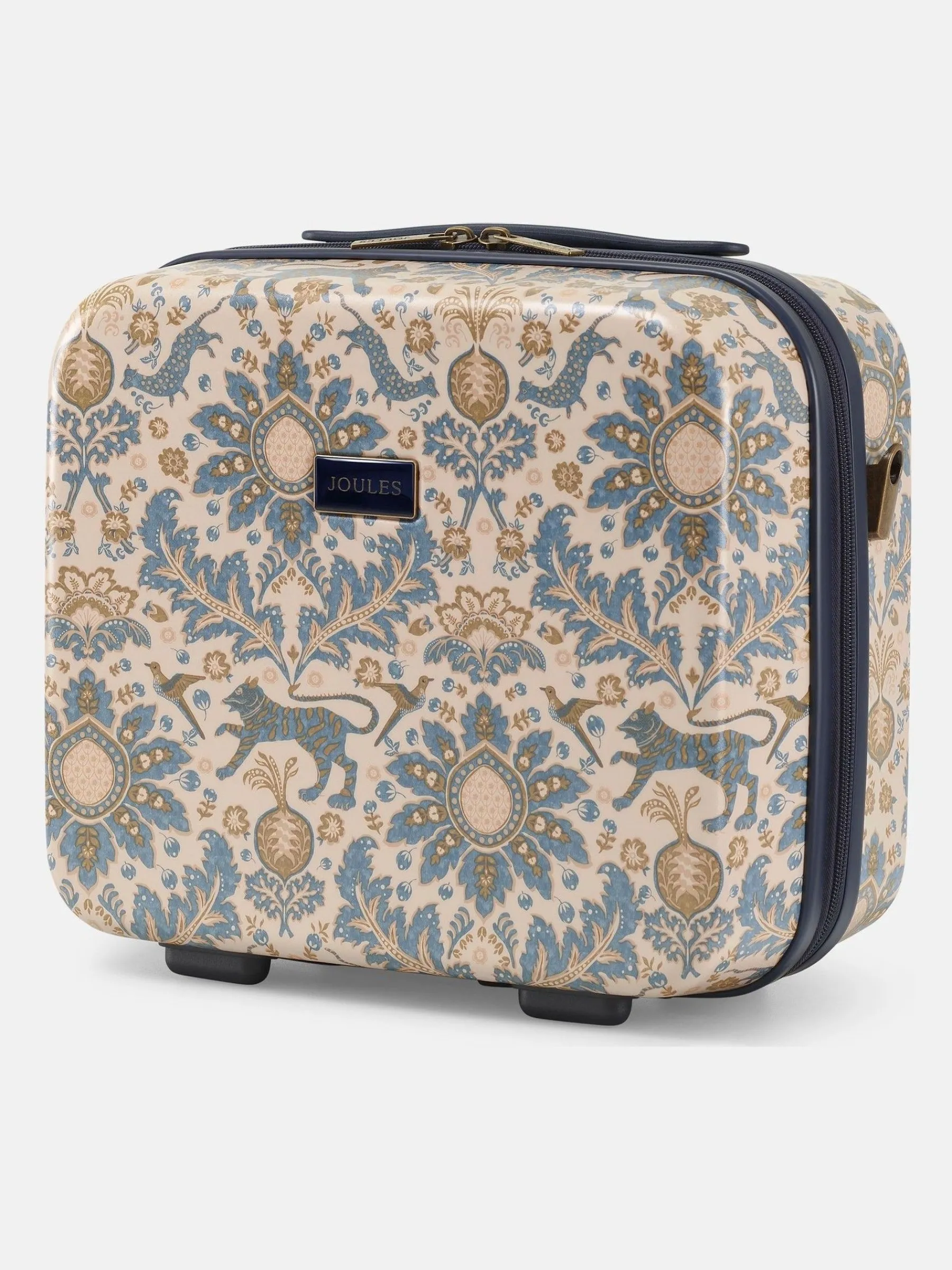 Damask Print Hard Shell Vanity Case<Joules Outlet