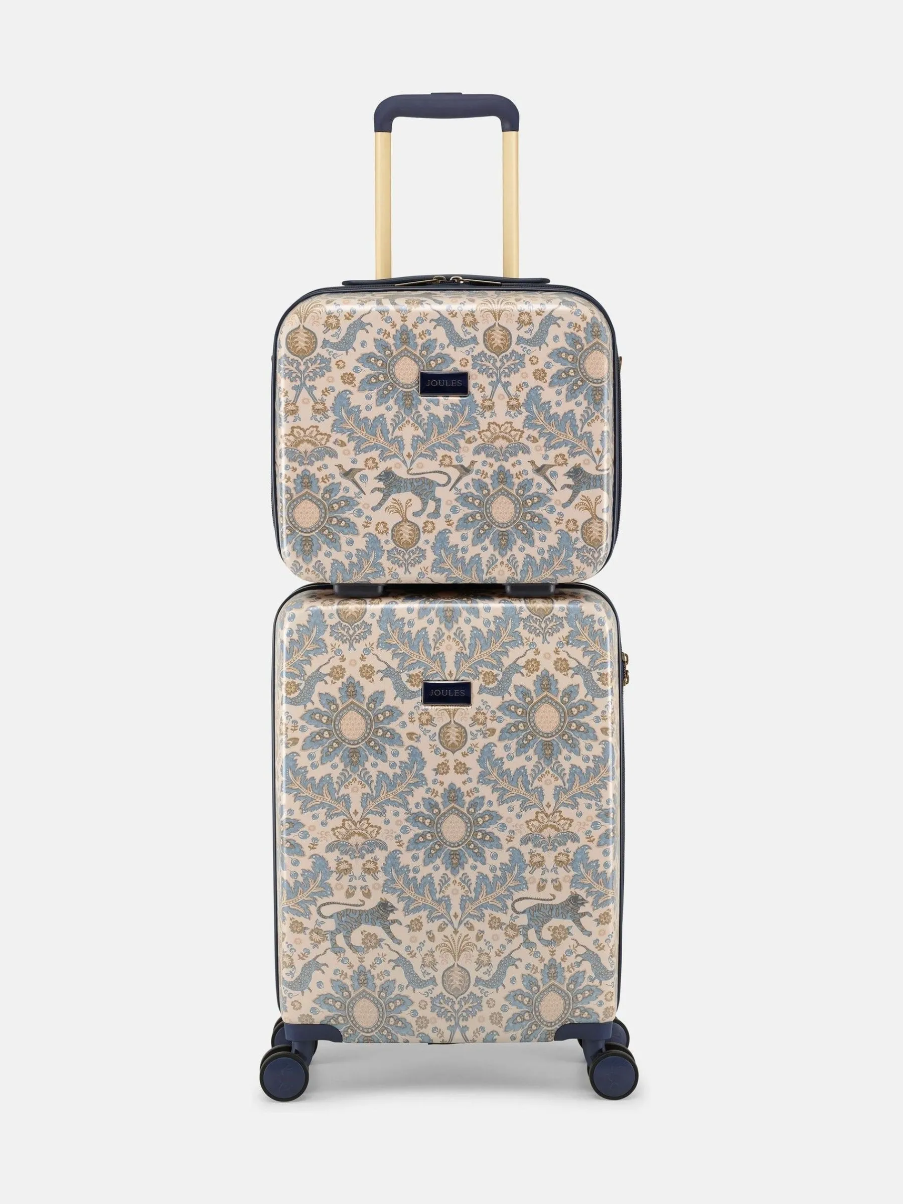 Damask Print Hard Shell Vanity Case<Joules Outlet