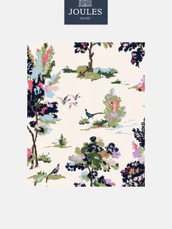 Dawn Grey Woodland Scene 10M Wallpaper<Joules Online