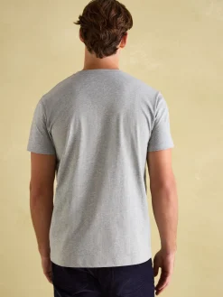 Denton Lightweight Jersey 100% Cotton Crew Neck T-Shirt<Joules Hot