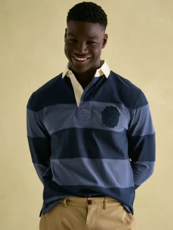Edgeford Embellished Cut And Sew Rugby Shirt<Joules Sale