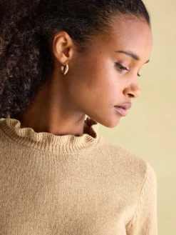 Edith Frill Neck Jumper<Joules Discount