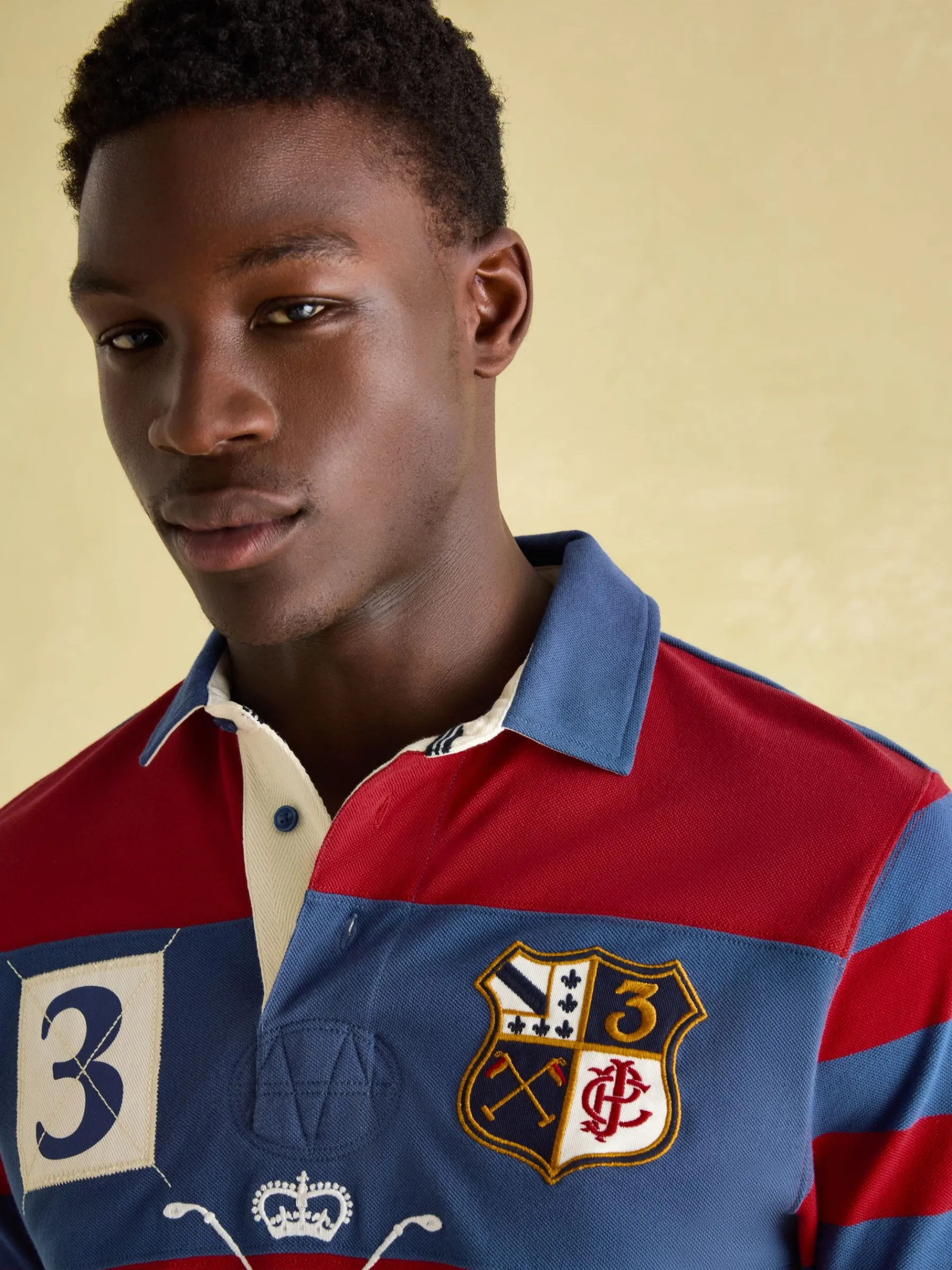 Embellished Classic Fit Polo Shirt<Joules Discount
