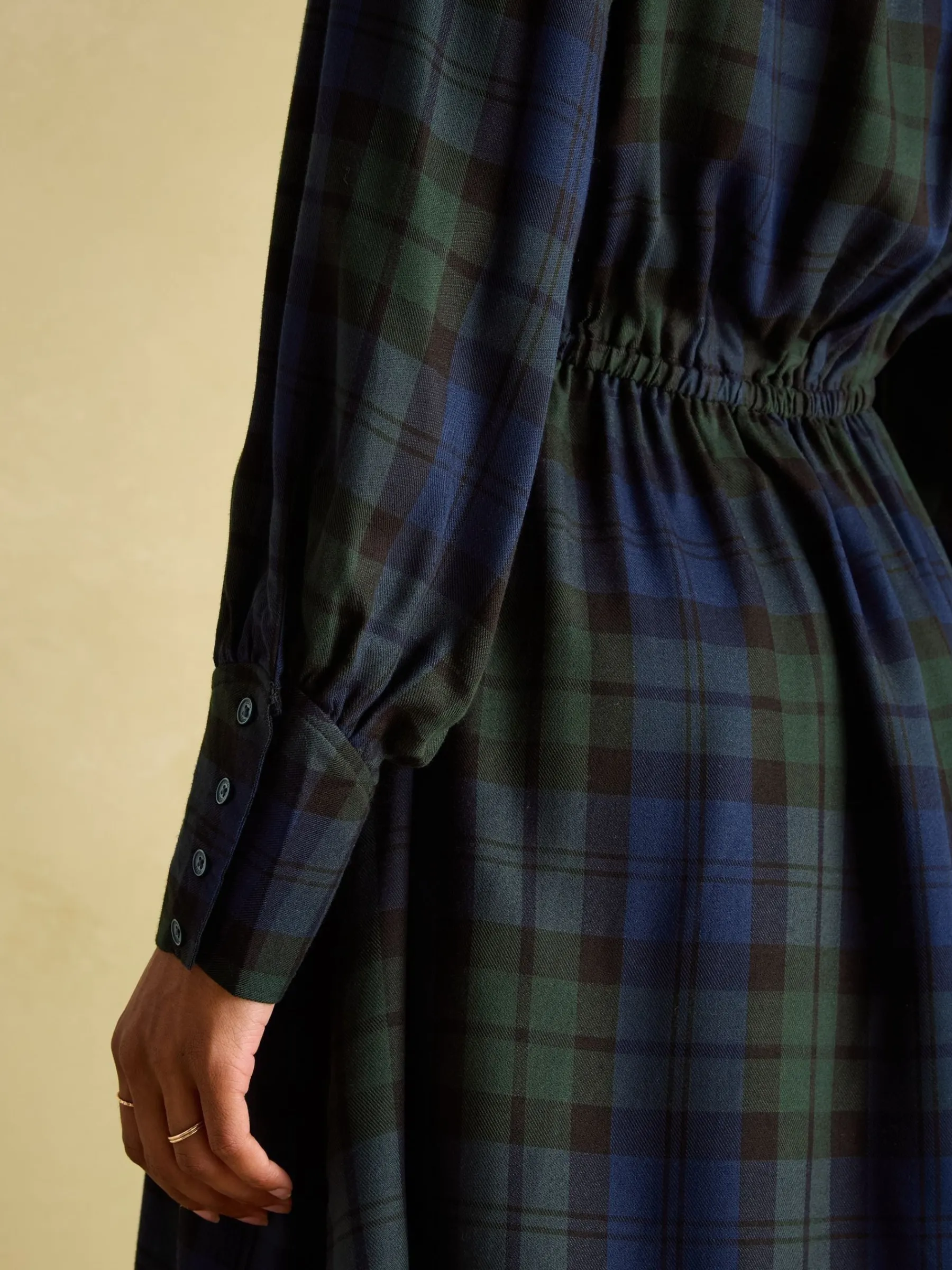 Felicity Smocked Midi Dress<Joules