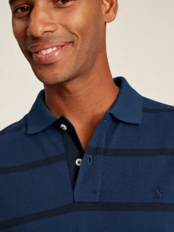 Filbert Classic Fit Striped Polo Shirt<Joules