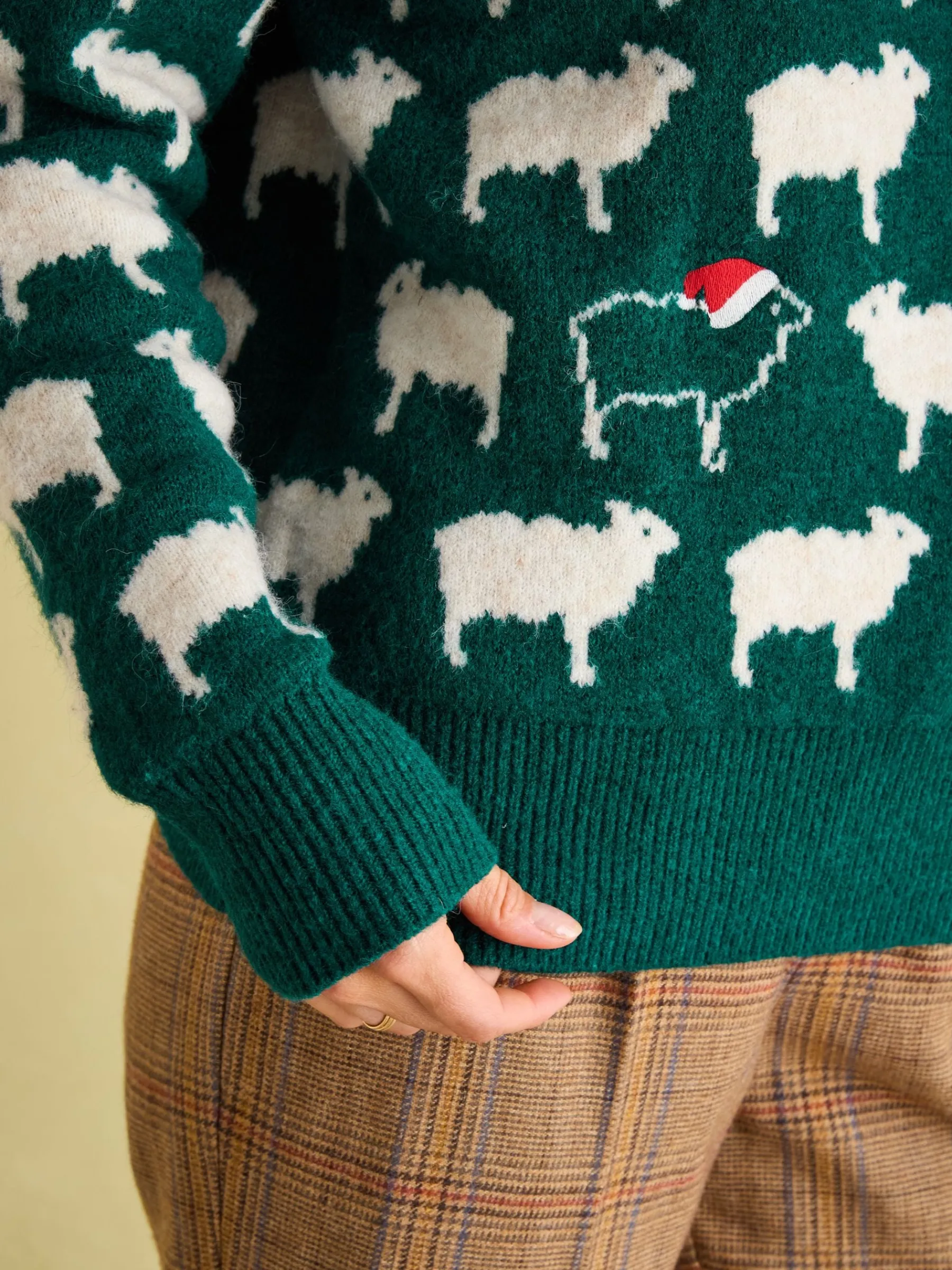 Fleece Navidad Christmas Jumper<Joules Online