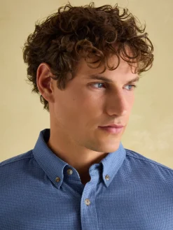 Fletcher Houndstooth Classic Shirt<Joules Clearance
