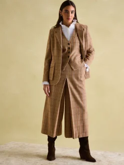 Foxley Tweed Culottes<Joules