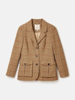 Foxley Tweed Suit Blazer<Joules Hot