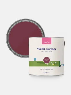 Foxton Sloes Purple Multi Surface Matt Emulsion<Joules