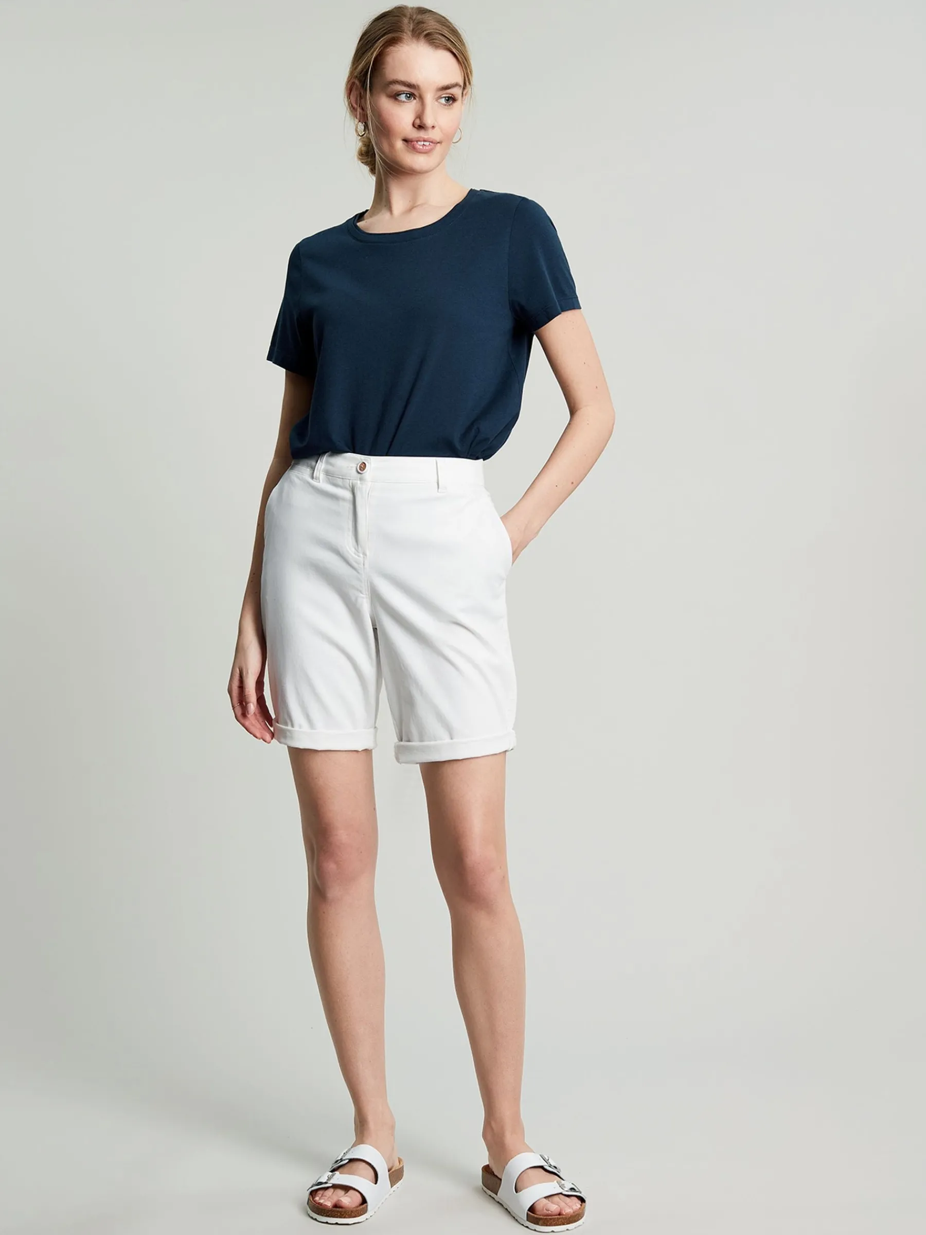 Frankie Navy Blue Crew T-Shirt<Joules Best