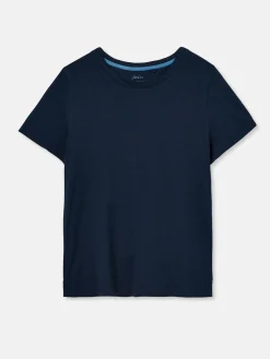 Frankie Navy Blue Crew T-Shirt<Joules Best