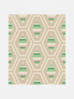 Garden Greens Hallaton Kilim 10M Wallpaper<Joules Online
