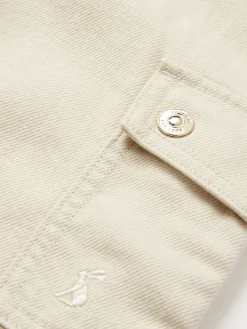 Georgia Beige Cargo Wide Leg Trousers<Joules Clearance