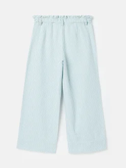 Georgia Blue Striped Wide Leg Trousers<Joules New