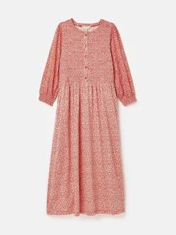 Gia Mixed Fabric Dress<Joules Sale