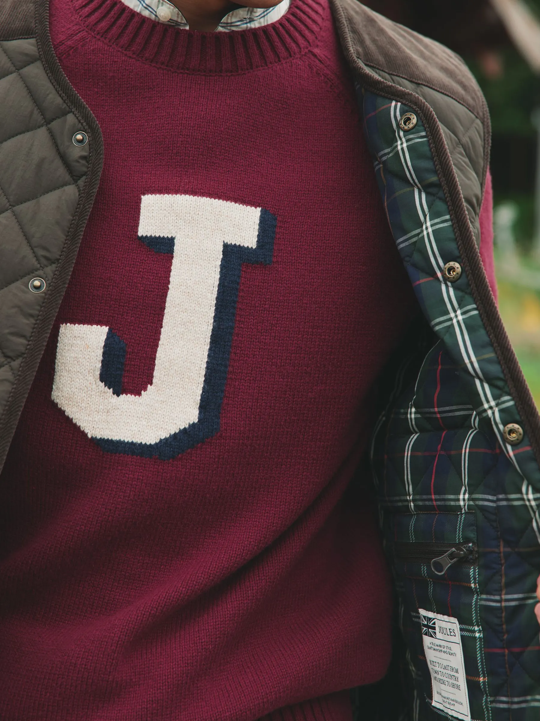 Gibson Quilted Lightweight Gilet<Joules Online