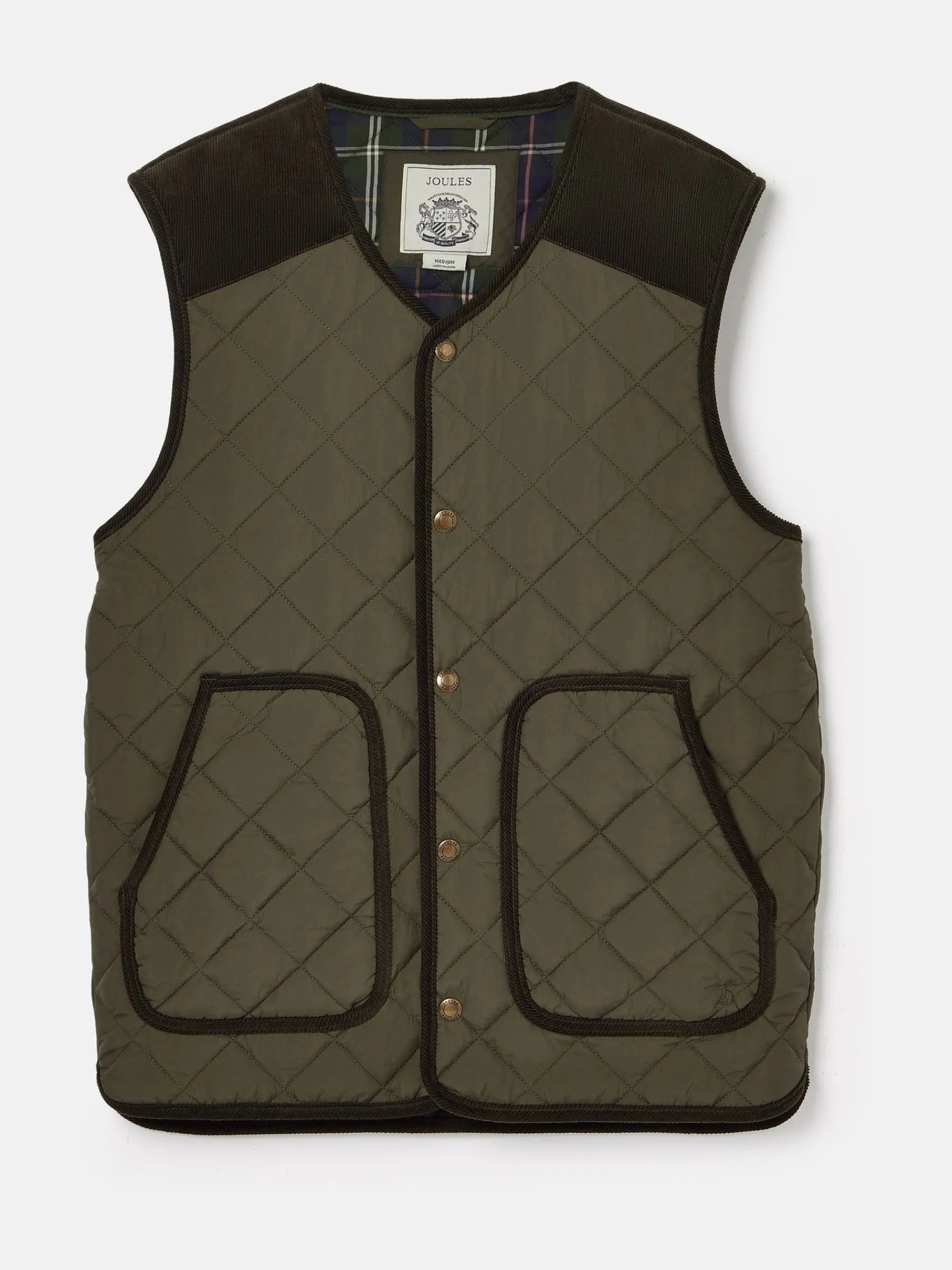 Gibson Quilted Lightweight Gilet<Joules New