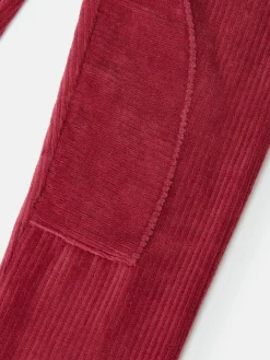 Giddy Up Berry Red Stretch Cord Legging<Joules Outlet