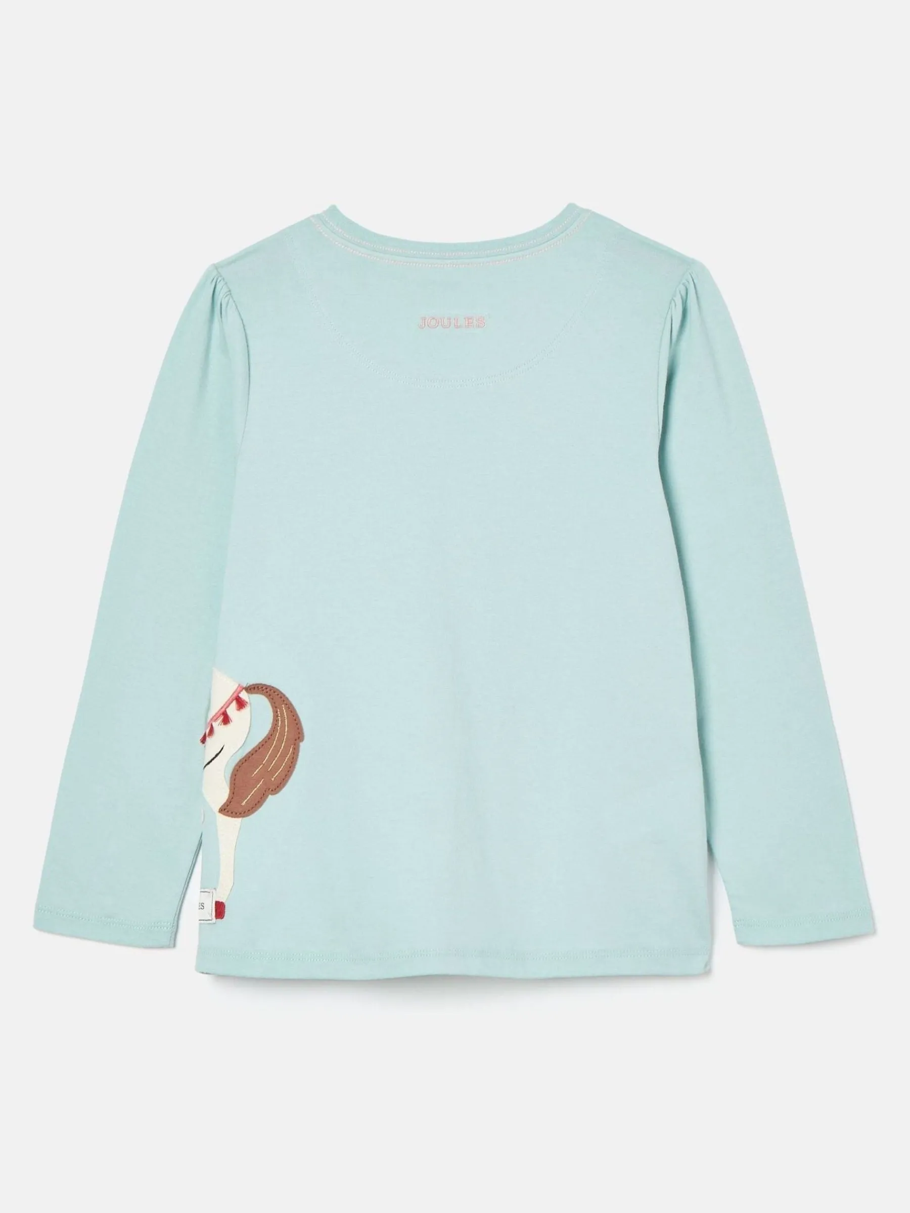 Girls' Ava Mint Green Artwork T-Shirt<Joules Best