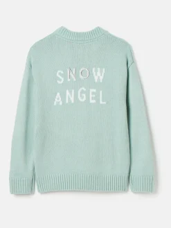 Girls' Cracking Intarsia Artwork Jumper<Joules New