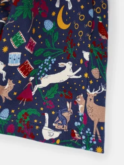 Girls' Gracie 12 Days of Christmas Printed Jersey Dress<Joules